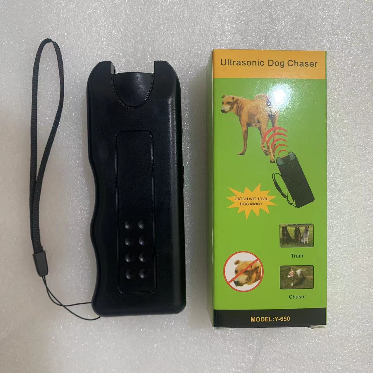 

Dog Repeller Ultrasonic Dog Training Device Stop Bad Behavior Repel Safe for Human Portable Anti-barking Handheld