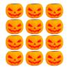Creepy Pumpkin Pinch Toy 12Pcs Pop-up Ghost Squeeze Toy Stress Relief Head Sensory Halloween Toys Fidget for Party Favors Set
