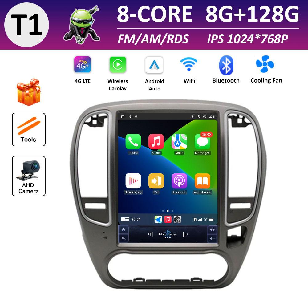 GPS Navigation Android OS for Nissan Bluebird Sylphy G11 2005 2006 2007 2008 - 2012 IPS Touch Screen DSP Stereo Wireless Carplay