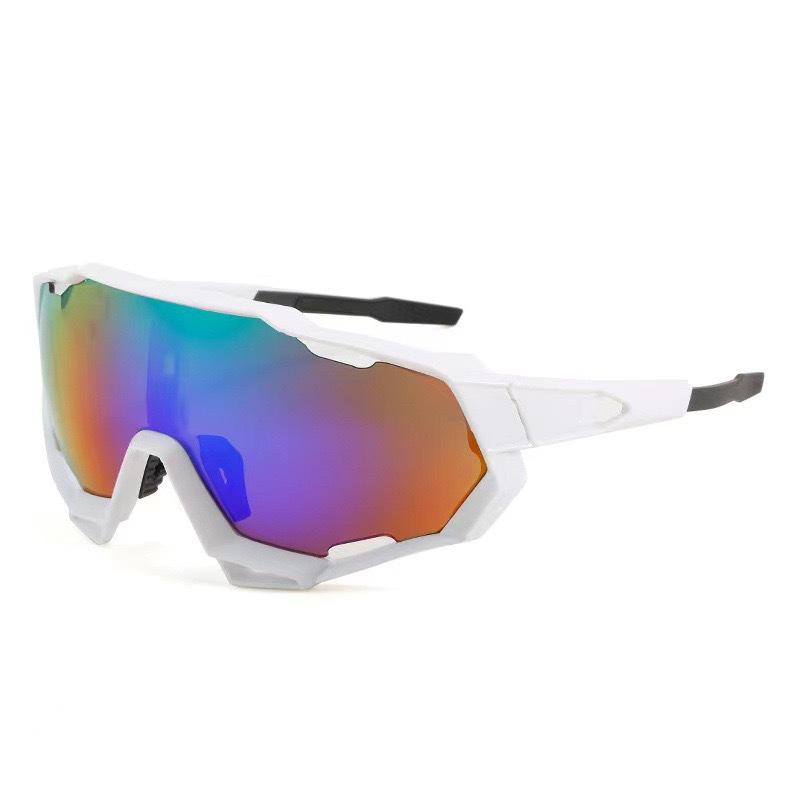 Men'S Riding Colorful Sunglasses Bicycle Riding Mountain Bike Road Bike Windproof Glasses Household