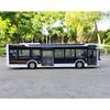 1/43 Large Size Electric Tourist Toy Traffic Bus Alloy Passenger Car Model Diecast Metal Toy Business Bus Model Sound Light Kids Gift