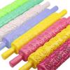 Colored Plastic Rolling Pins Rolling Pins For Baking Cookies (random Color) 12 Pcs