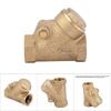 NPT 3 4in Thread Brass Check Valve Y Type One Way Check Valve 1.6Mpa for Water Gas