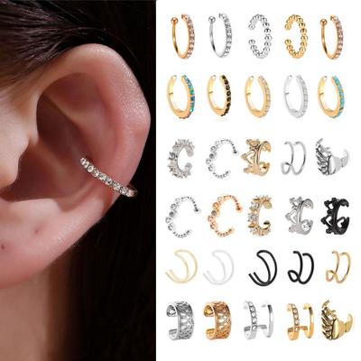 Kolczyki – Kolczyki typu "ear cuff"