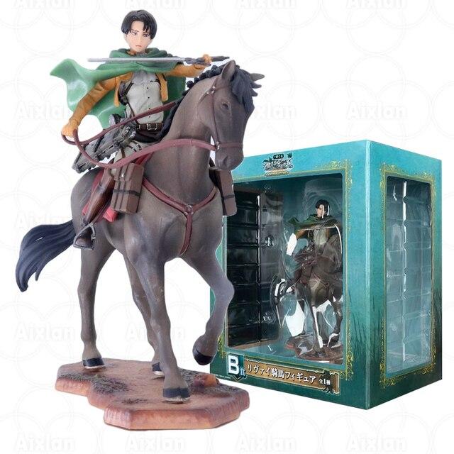 30cm Rival Ackerman Attack On Titan Anime Figure Eren Jaeger Shingeki No Kyojin Action Figure Sentinel Attack On Titan Figurine