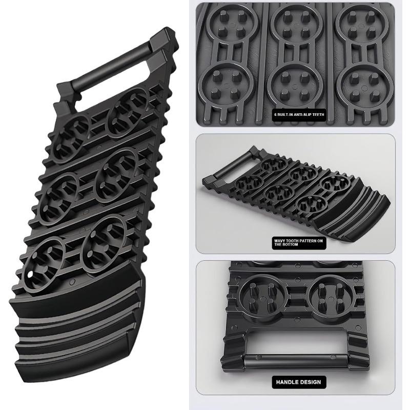 Multi Purpose Off Road Recovery Tracks Tire Traction Mats Emergency Escape Board For Vehicle Snow Mud Sand Rescue Anti Equipment