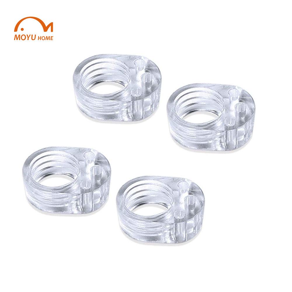 

PVC Transparent Door Handle Buffer - Anti-Collision Door Stop Magnet Bumper