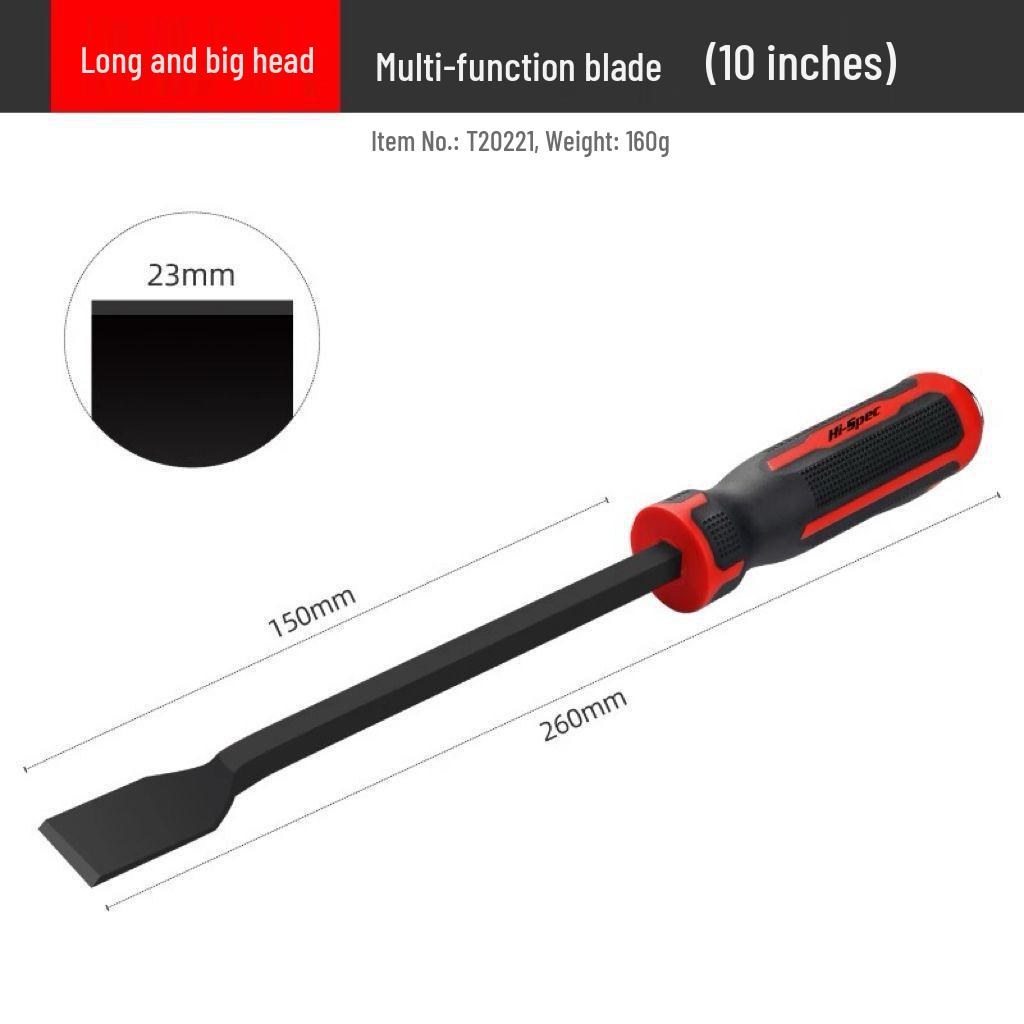 Multi-Functional Woodworking Pry Bar: Special Steel Tool for Door and Window Installation