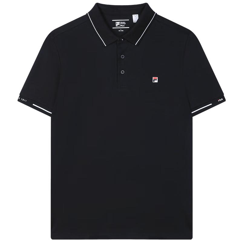 FILA Men s Knit Short Sleeve Polo Shirt M