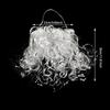 Santa Claus Beard Xmas Simulated Beard White Beard Decorative Christmas Cosplay Costume Prop Xmas Party Decor Supplies