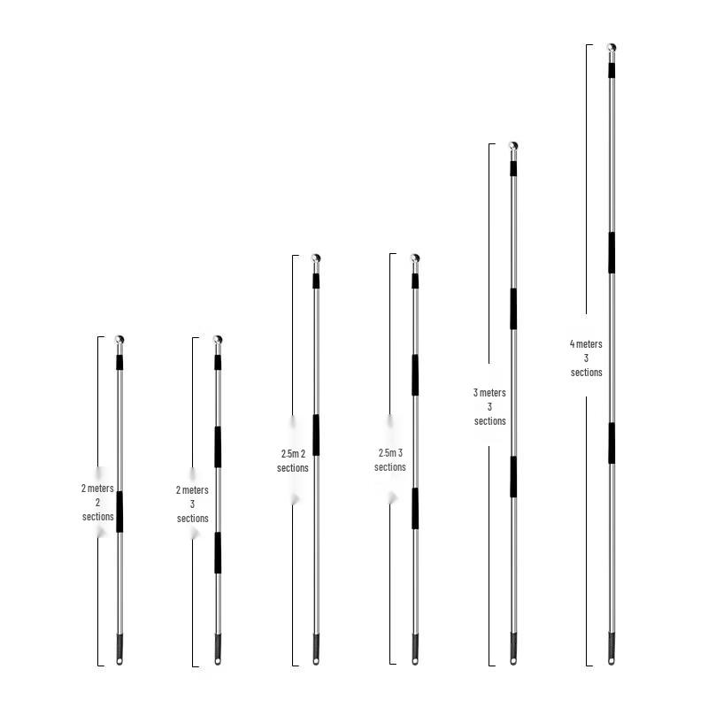 Telescopic Stainless Steel Multi-Function Rod
