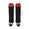 1 Pair Cycling Handle Bar End Bike   Lock on Handlebar Grips Accessory (Black)