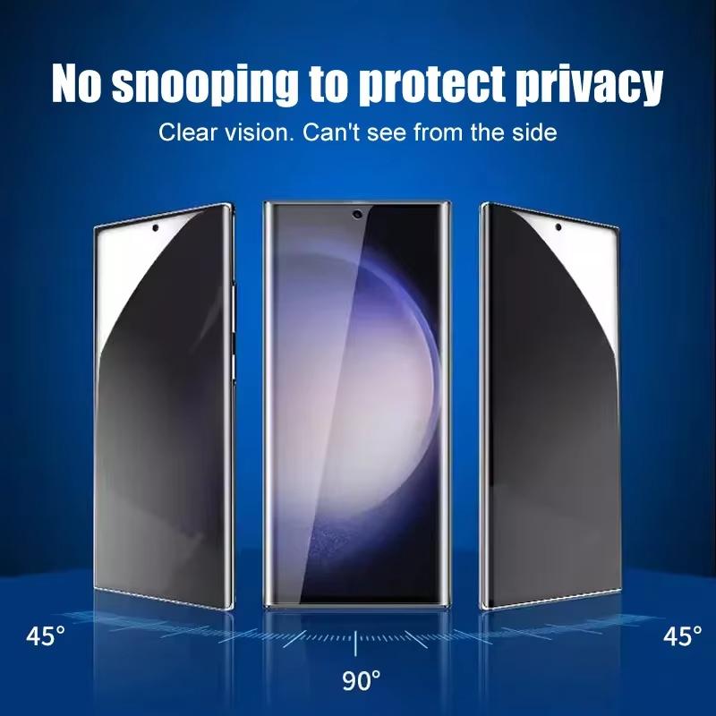 2 stk Anti-spion hydrogelfilm for Xiaomi 15 Ultra 15 14 13 Pro skjermbeskytter for Xiaomi 14T 13T 12T Pro 13 12 11 Lite myk film