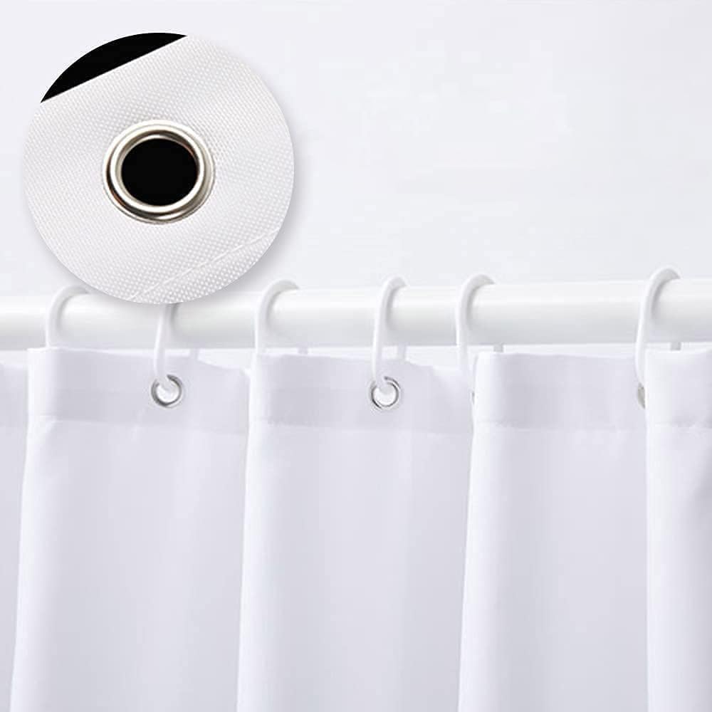 Tiger Shower Curtain,Wildlife Pink Floral Mountain Asian White Animal Japanese Blue Bathroom Home Curtain Decor With Hooks,