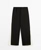 Masimodutti Fluid Pintuck Wide Leg Pants