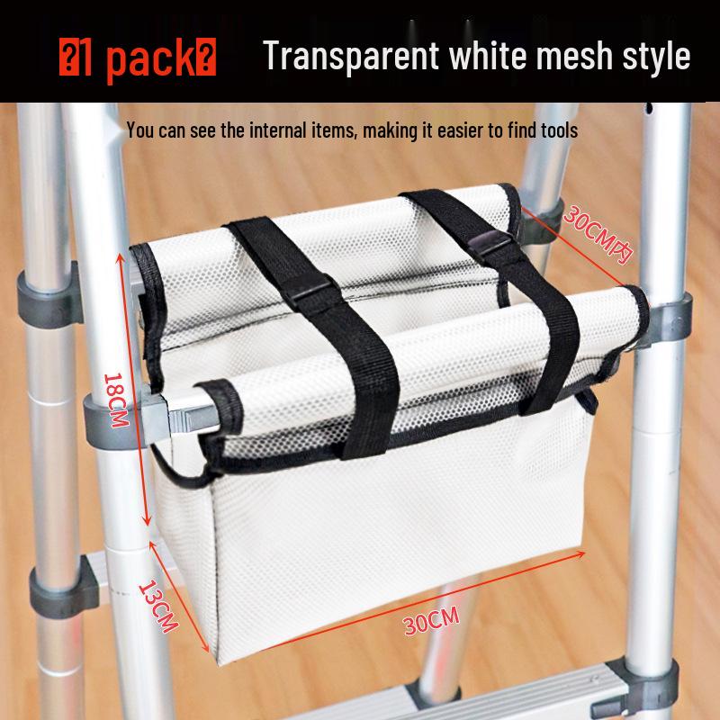 Telescopic A-Frame Ladder Tool Bag: Multifunctional, Durable, Waterproof Storage for Household Use