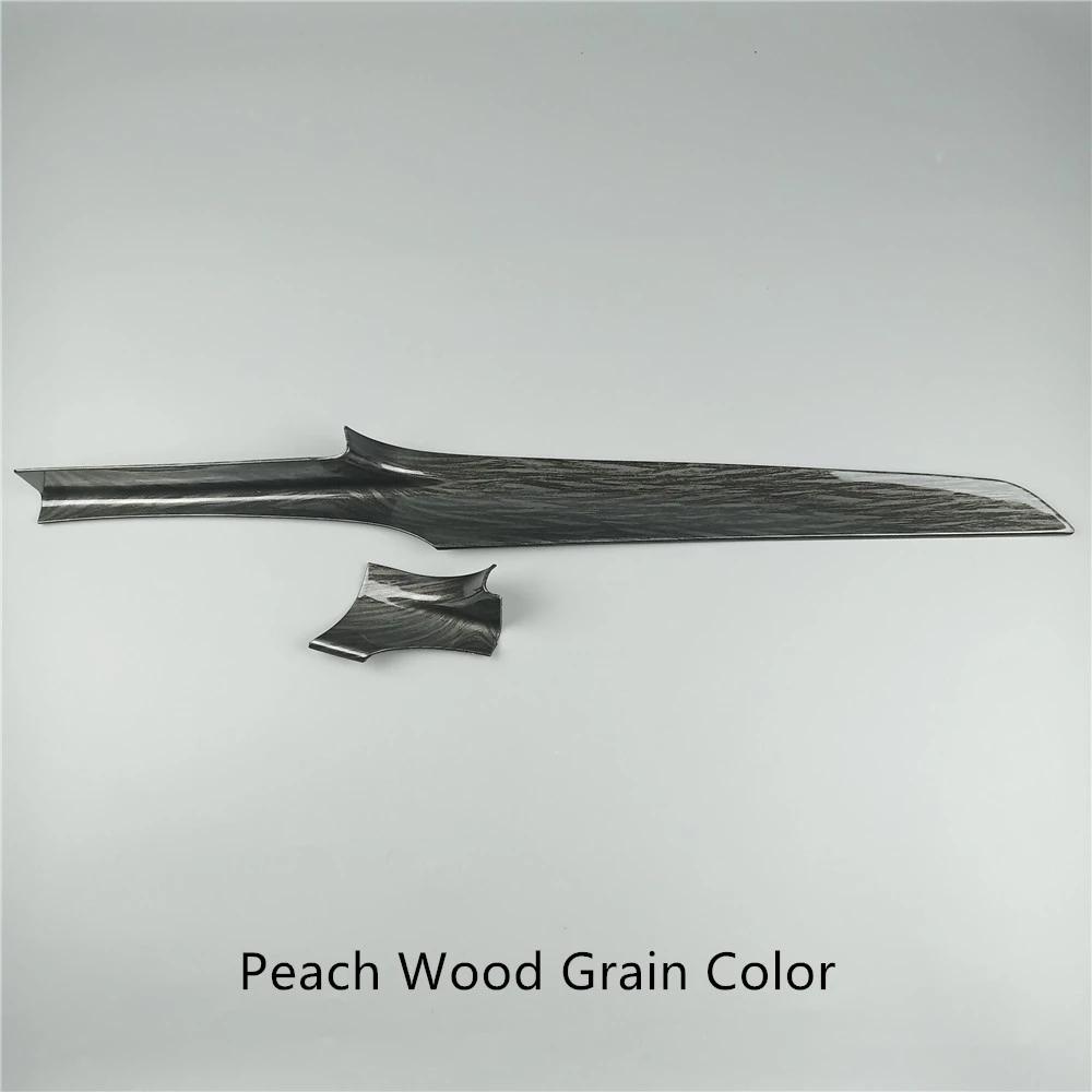 Car Styling Carbon fiber Center Console Air outlet Dashboard Covers Stickers For Mercedes Benz C Class W205 GLC X253