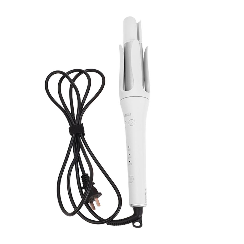 Automatic Hair Curler 3 Temperature Settings Auto Shut Off Anti Scald Rotating Curling Wand for Hair