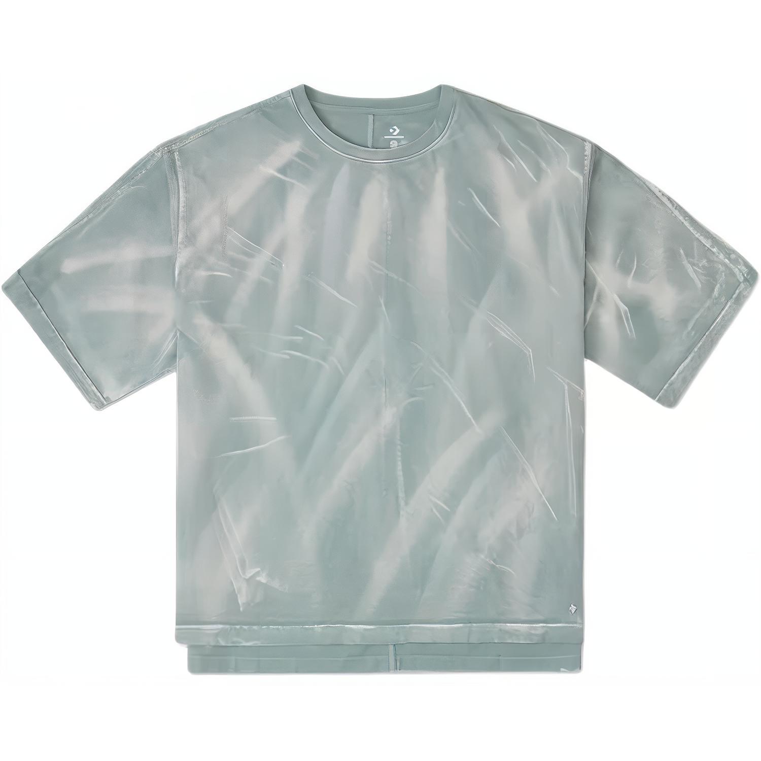 

New Converse T-Shirts Unisex Green 10027212-A01 XL