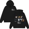 Sänger Alex Warren 2026 Tour Print Pullover Damen Herren Mode Hoodie Winter Locker Gothic Punk Hohe Qualität Übergroße Sweatshirts