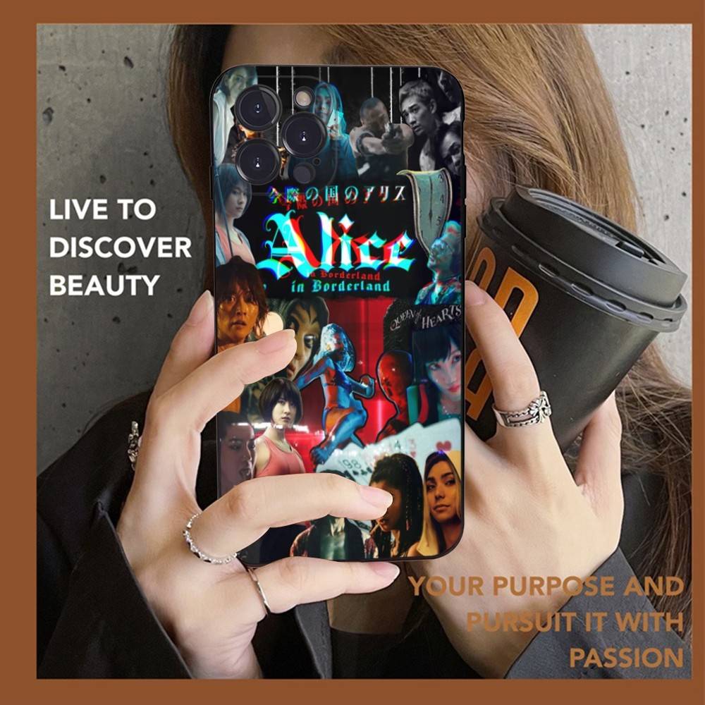 TV Alice In Borderland Movie Phone Case For IPhone 16 15 14 13 12 Mini 11 Pro XS Max X XR SE 6 7 8 Plus Soft Silicone Cover