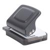 6 Hole Punch 5.5mm Hole Diameter 6mm Feed Depth Loose Leaf Paper Puncher for   B5   Notebook Journal Gray