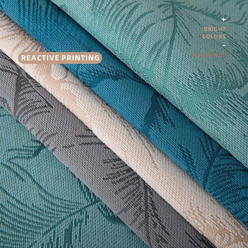 Leaf Jacquard Chenille Sofa Cover Four Seasons Universal Cushion New Non-Slip Living Room Sofa Cushion Light Luxury Couch Cover