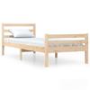 VidaXL Bed Frames Solid Wood 100x200 Cm 814809