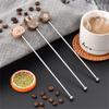 5Pcs Coffee Mixing Stick with Long Handle Elegant Cocktails Stir Stick for Home Use Practical Milk Powder Stirring Rod
