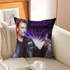 French rock star Johnny Hallyday Pillow Gift Home Office Decoration Bedroom Sofa Car Cushion Cover case 45x45