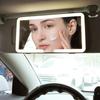 HD Mirror Car LEDMakeup Mirror Three Gear Adjustment Sun Visor Plate Interior RearMirror Dimmable Touchscreen Auto Vanity Mirror