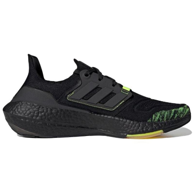 Adidas UltraBoost 22 'Black Solar Yellow' Sneakers GX5915