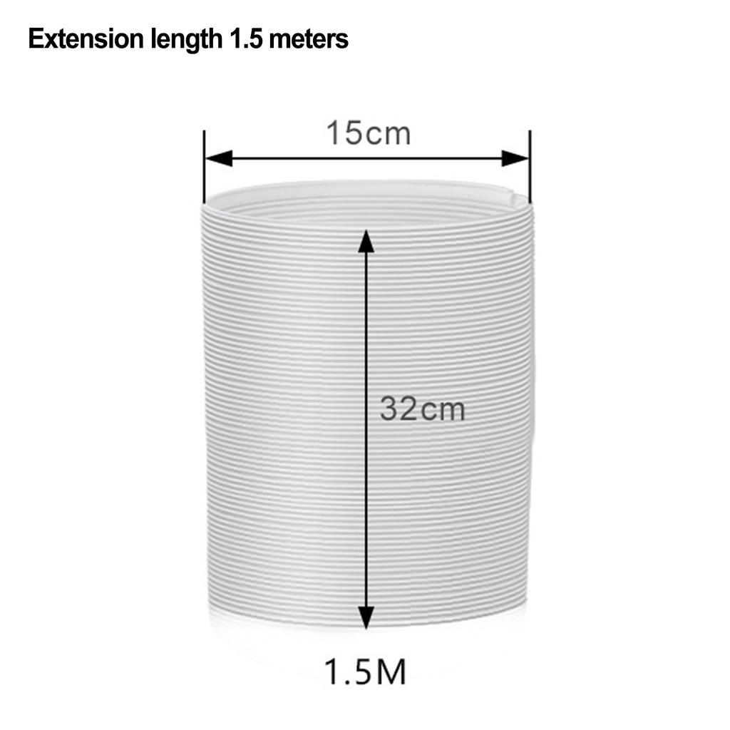Stretch Exhaust Pipe 130mmx1.5m 150mmx1.5m 150mmx2m