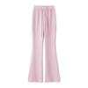Womens High Waist Flared Sweatpants Slim Fit Casual Loose Trousers All-Match