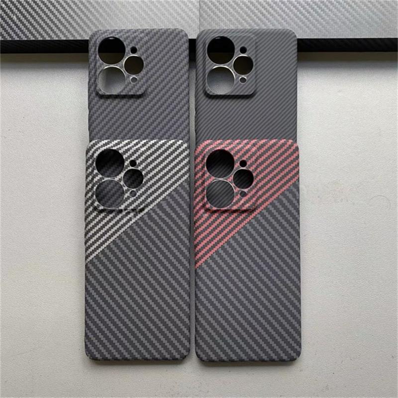 Case For Realme 15 Pro Case Matte Hard Carbon Fiber Texture Pattern Ultra Thin Phone Cover For Realme 15Pro 5G Shell Bumper