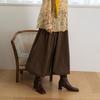 Laengsseon Ls_Brown Bud Skirt
