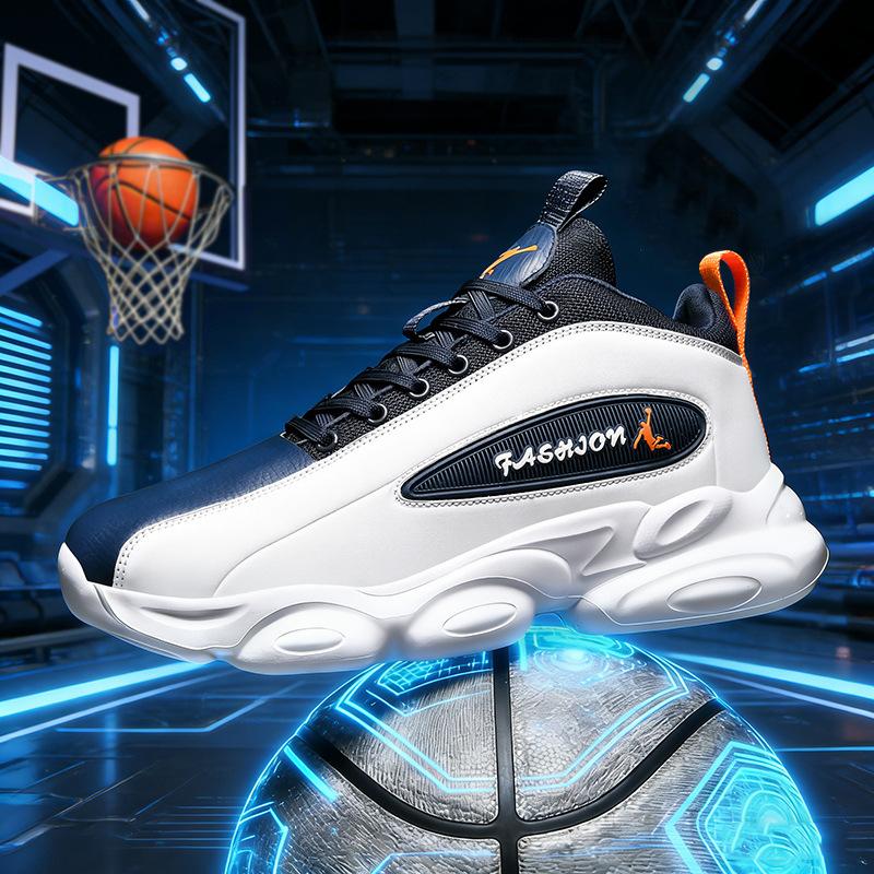 Kobe Basketball Shoes Winter New Shock-absorbing Soft-soled Sports Shoes Silent Actual Combat Training Shoes