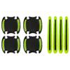 High Visibility Reflective Car Handle Protectors with Grip Texture Multipurpose Auto Door Handle 8pcs for Night Safety