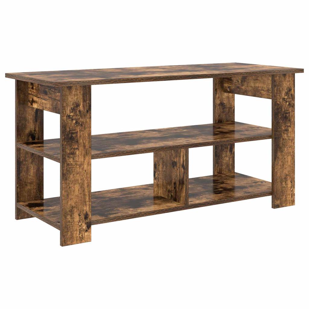 TV Stand Smoked Oak 100 x 40 x 50 cm