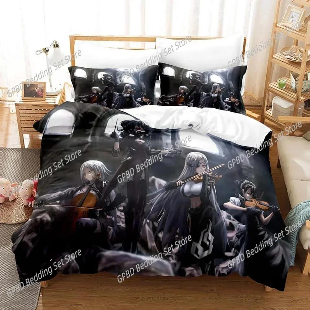 Luxury New 3D Print  Game Girls' Frontline Bedding Set Single Twin Full Queen King Size Bed Set  Bedroom Duvet cover Sets