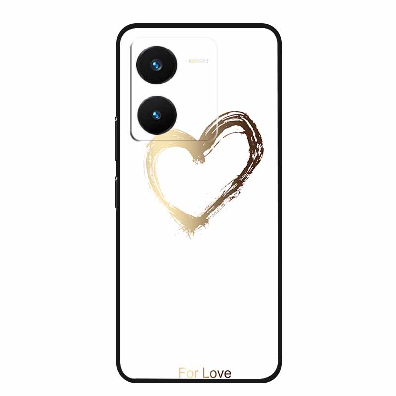 For Vivo IQOO Z8 Case Luxury Soft TPU Silicone Phone Cases for Vivo IQOO Z8X 5G V2314A V2312A Cover Protective Cartoon New Funda
