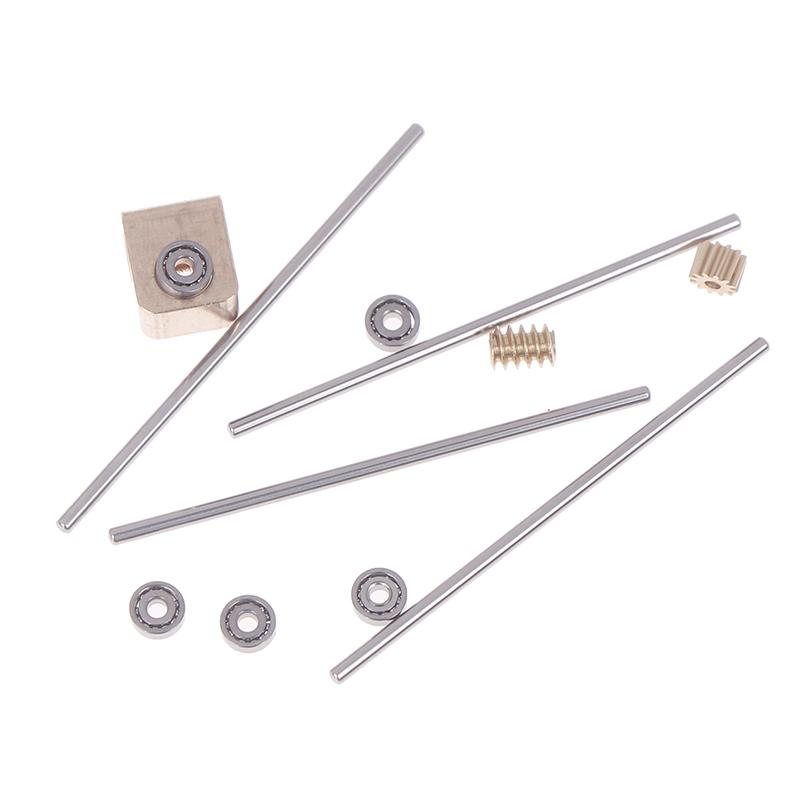 0.2M Turbine Worm Gear Micro 90° Transmission Box 12-Times Reduction Mechanism Gearbox Diy Car Model