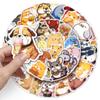 50PCS Cute Cartoon Animal Stickers for Water Bottles and Laptops