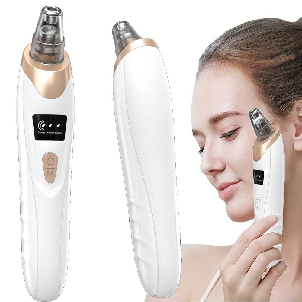 5 Suction Heads Vacuum Pore Cleaner Deep Cleansing Face Cleansing Machine  Facial Pores