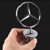 CQY1 Q HOT Grille Chrome Star Emblem Logo Mounted Star Front Hood Ornament Mercedes Benz Amg W204 W205 W203 W211 W212 W213 W201 W210