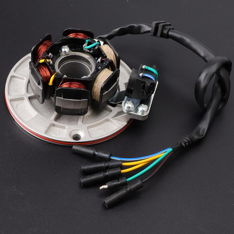 Rare Earth Motorcycle Motor with Lighting Stator Coil Magneto for YX150 YX160 YinXiang 150CC-160CC Dirt Pit Bike Accessories