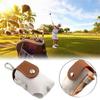 Portable Golf Accessories PU Leather Golf Tees Golf Belt Golf Ball Pouch Golf Mini Bag
