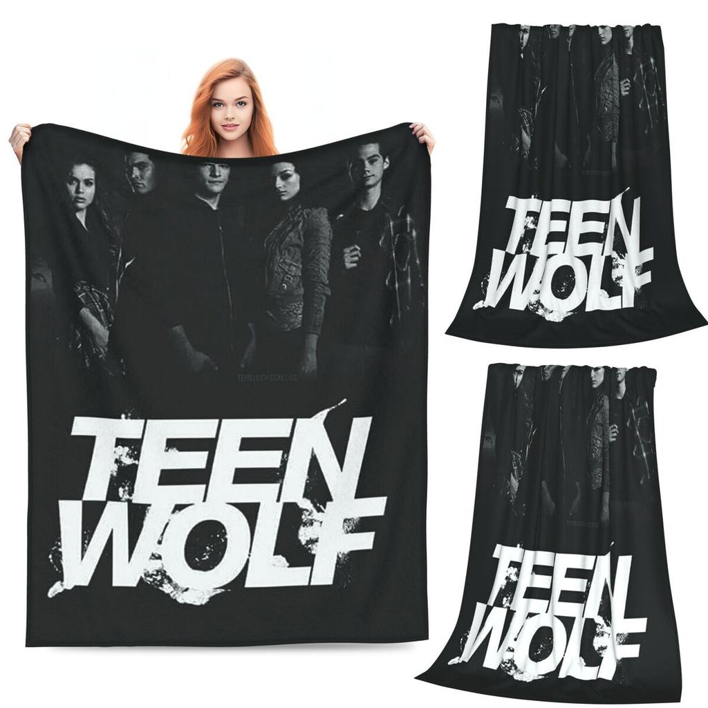 Film Teen Wolf Decken Weiche Warme Flanell Überwurfdecke Bettwäsche für Bett Wohnzimmer Picknick Reise Zuhause Sofa