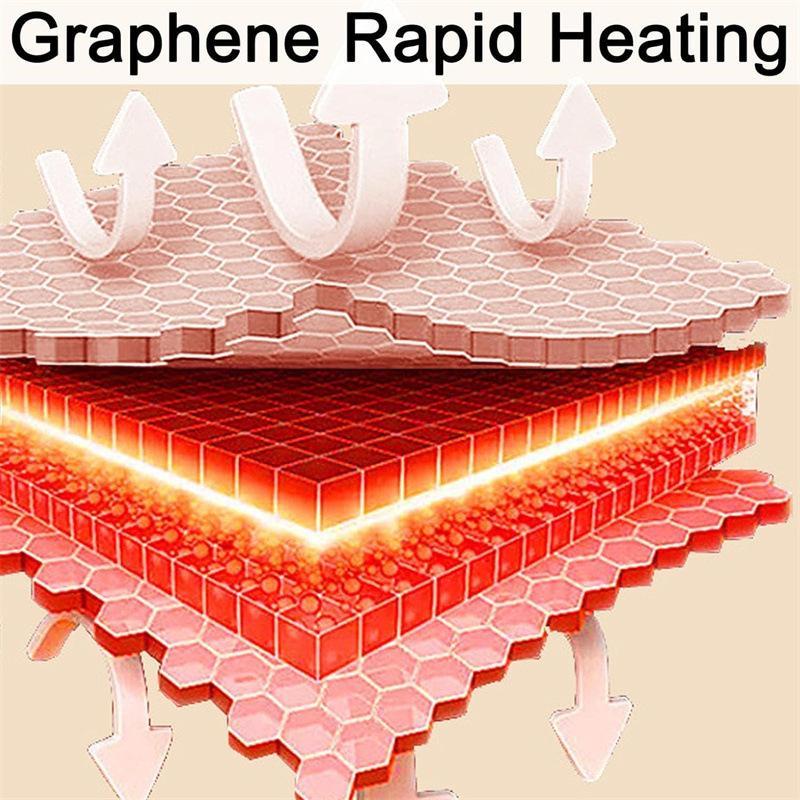 JINKAIRUI Massaggiatore lombare wireless con cintura massaggiante termica cuscinetto riscaldante per alleviare il mal di schiena cintura per la schiena scaldamuscoli supporto lombare