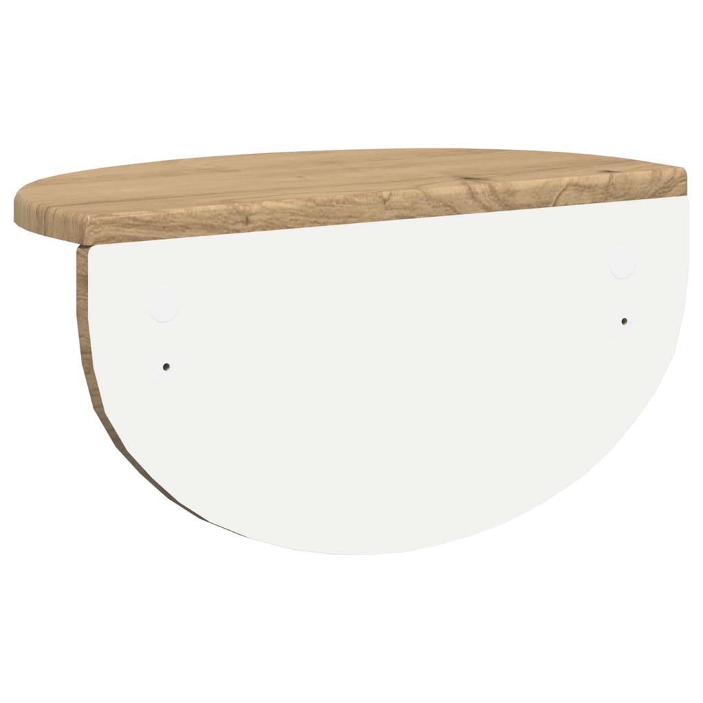 Wall Shelf Artisan Oak 38 x 19 x 19 cm Particleboard